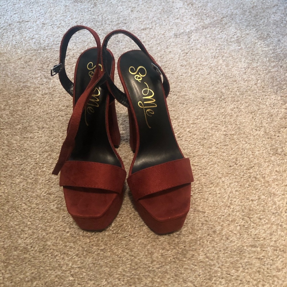 Platform Heels! Sexy and never worn.